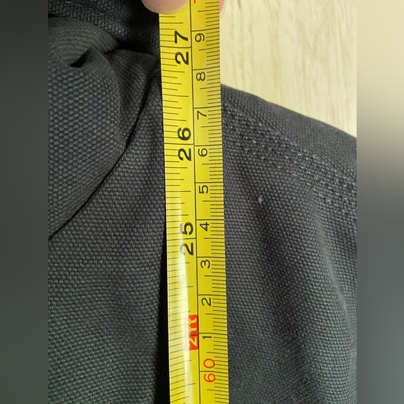 NFL Team Apparel Navy New England Patriots Heavy Cotton Canvas Hooded Jacket L - Picture 10 of 12